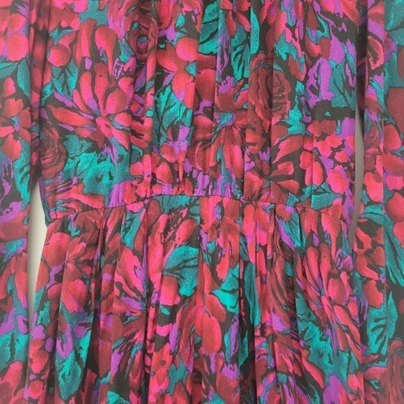 All That Jazz California Vintage Floral Dress - Picture 5 of 14